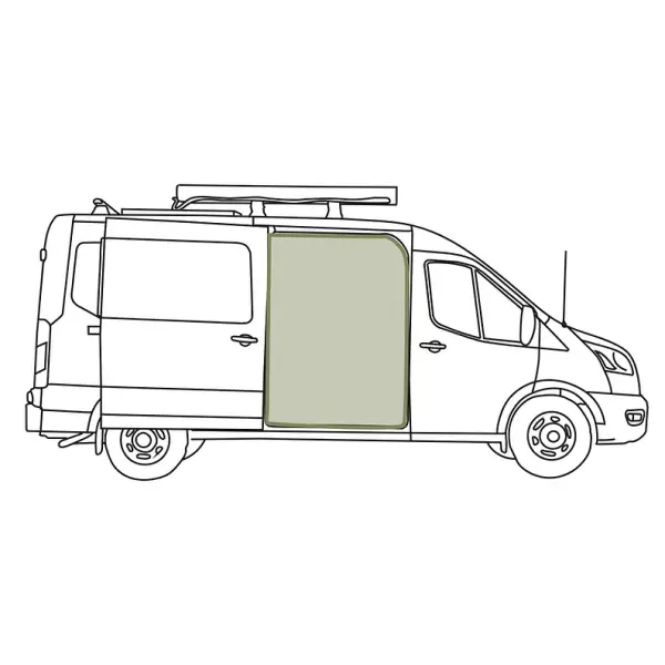 FORD TRANSIT BUG SCREEN - SLIDING DOOR - Image 9