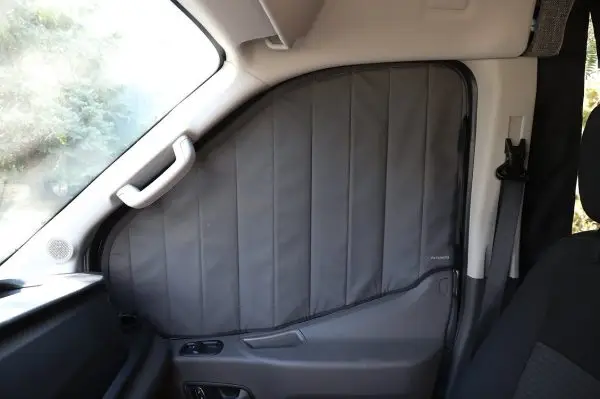 FORD TRANSIT STEALTH FRONT DOOR WINDOW COVERS (PAIR) - Image 4