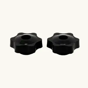 VENTURE L-TRACK M10 PLASTIC KNOB - 2 PACK