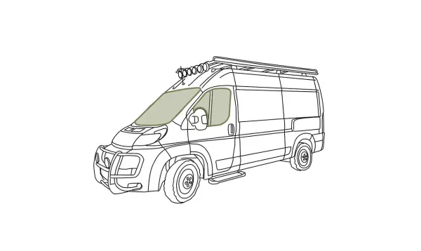 RAM PROMASTER REFLECTIVE FRONT CAB BUNDLE - Image 9