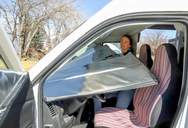 RAM PROMASTER REFLECTIVE FRONT WINDSHIELD COVER - Image 4