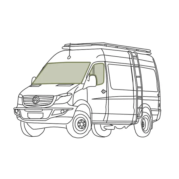 MERCEDES SPRINTER REFLECTIVE FRONT CAB BUNDLE - Image 7