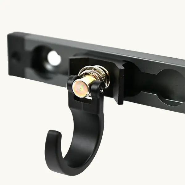 VENTURE L-TRACK SPRING LOADED SINGLE STUD WITH HOOK - 2 PACK - Image 5