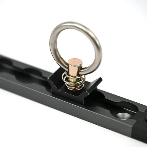 VENTURE L-TRACK ADJUSTABLE SINGLE STUD WITH STAINLESS STEEL RING - Image 2