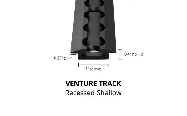 RECESSED SHALLOW VENTURE L-TRACK 2 PACK - Image 6