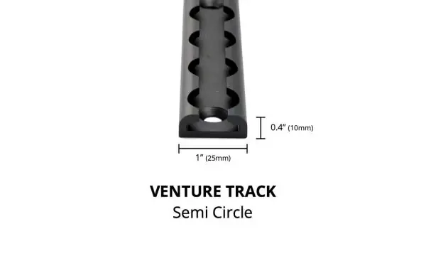 SEMI CIRCLE VENTURE L-TRACK - 2 PACK - Image 9