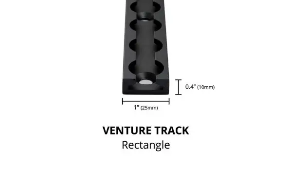 RECTANGLE VENTURE L-TRACK - 2 PACK - Image 8
