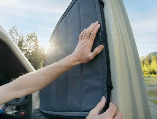 MERCEDES SPRINTER STEALTH FRONT DOOR WINDOW COVERS (PAIR) - Image 8