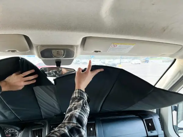 RAM PROMASTER STEALTH FRONT WINDSHIELD COVER - Image 4