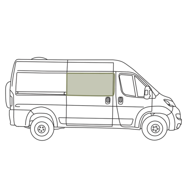 RAM PROMASTER STEALTH SLIDING DOOR WINDOW COVER - Image 2