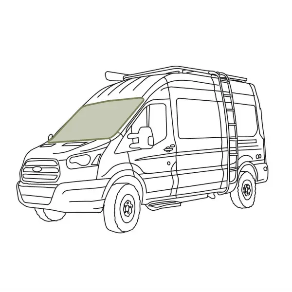 FORD TRANSIT STEALTH FRONT WINDSHIELD COVER - Image 2