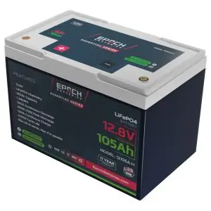 12V 105Ah Essential Series - Bluetooth & Heated LiFePO4 Battery