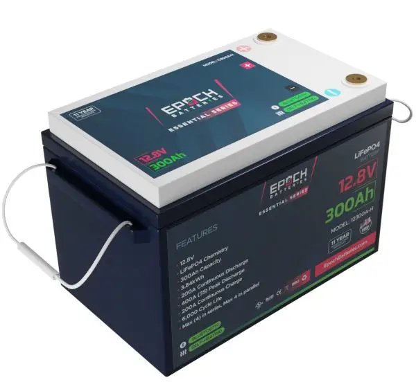 12V 300Ah Essential Series - Bluetooth & Heated LiFePO4 Battery - Image 6
