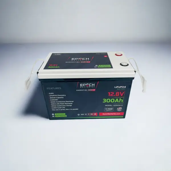 12V 300Ah Essential Series - Bluetooth & Heated LiFePO4 Battery - Image 2