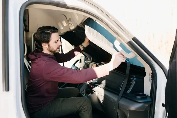 FORD TRANSIT STEALTH FRONT WINDSHIELD COVER - Image 5