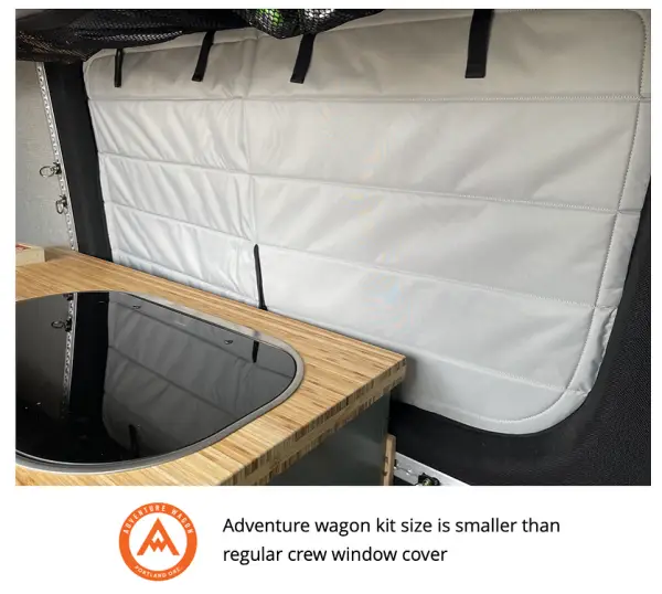 MERCEDES SPRINTER STEALTH CREW WINDOW COVER - Image 10