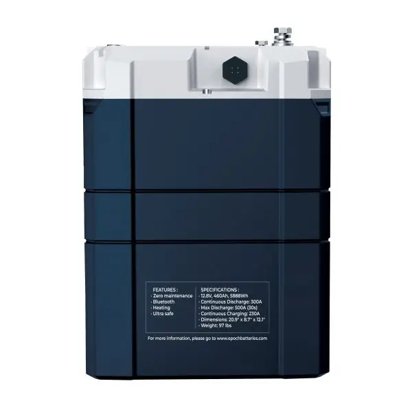 12V 460Ah V2 Elite Series - Heated & Bluetooth & Victron Comms LiFePO4 Battery - Image 8