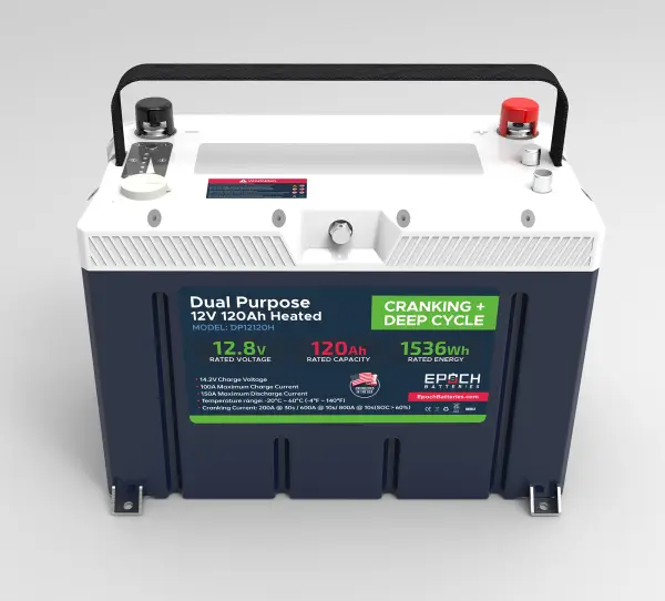 12V 120Ah Pro Series - LiFePO4 Cranking & Deep Cycle Lithium Battery (Dual Purpose) - Image 7