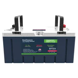12V 300Ah Pro Series - LiFePO4 Cranking & Deep Cycle Lithium Battery (Dual Purpose)