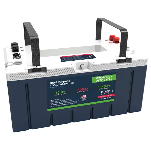 12V 300Ah Pro Series - LiFePO4 Cranking & Deep Cycle Lithium Battery (Dual Purpose) - Image 3