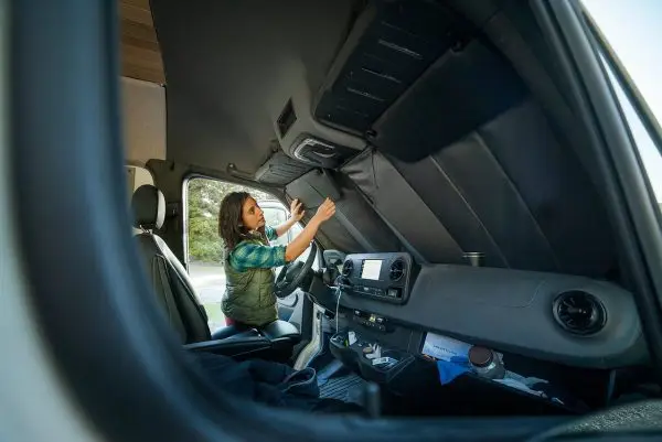 MERCEDES SPRINTER STEALTH FRONT WINDSHIELD COVER - Image 8