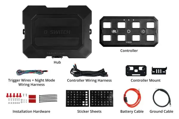 Diode Dynamics D-Switch 8-Channel Switch Panel - Image 2